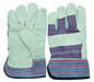 10.5 inches full palm cow leather working gloves