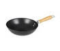 Lighter cast iron wok