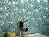 3D Round glass mosaic Beauty Casa