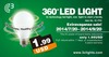 P45 P55 P60 P65 led bulb light