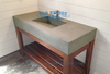 Hot sell bathroom vanities and bases with granity countertop