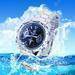 Waterproof watch camera