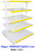 Goods Shelf 5-Layer Display Rack Factory Direct Sale for Super Market