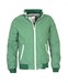Mens Full Zip Rain Jacket Green