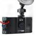 2.7 inch H.264 dual lens sd card car dvr recorder camera