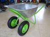 Europe type plastic bucket wheelbarrow wb6414