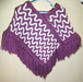 Poncho Knitted Wool Sweater