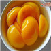 Canned yellow peach in light syrup