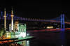 LED Canvas Print - Ortakoy Mosque & Bosphorus Bridge Istanbul Picture