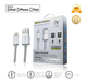 Apple 8 pin Lightning cable-charge LED-1.2M-Silver