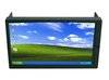 2DIN 6.95 Inch LED Touch Screen Monitor with VGA Auto Switching AV2 fo