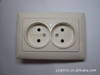 Wall socket and switch