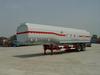 Liquid chemical tanker semi-trailer