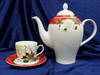 Bone china Ceramic Porcelain plates bowls Cup & saucer sets Tea pots