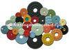 Diamond polishing pads