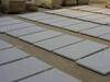 White sandstone tiles