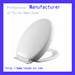 Soft close plastic Toilet Seat cover