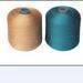 Dyed polyester yarns with DTY or IM