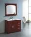 Solid Wood Bathroom Vanity DS-1025S
