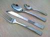 Diposable plastic cutlery set