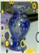 Vase of natural stone lapis lazuli