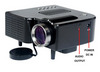 Barcomax mini LED game projector GP5S