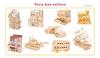 Sell-3d wooden puzzle building house toy