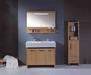 Solid wood bathroom furniture and vanity V021