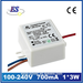 2.4-3.6W 350mA 680mA AC-DC Constant Current LED Driver (CE IP65) 