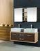 Solid wood bathroom furniture and vanity V050