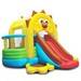 Inflatable bouncy and castle slide