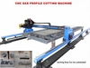 Cnc Gas Profile Cutting Machine