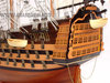 Wooden HMS VICTORY painted historic ship model