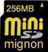 Memory Cards - mini-SD, SD