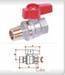 Brass ball valves and threads fittings