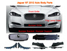 Jaguar xf front grille 2012-2014, jaguar parts C2Z13199