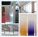 8mm gradient clear sandblasted glass for partition, office partition