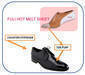 Shoe material, toe puffs and counters, insole