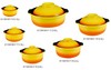 Round casserole, Rect /square/round plate