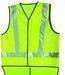 Reflective fabric and reflective vest