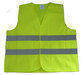 Reflective fabric and reflective vest