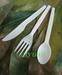 Disposable biodegradable PLA cutlery