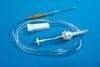 Disposable infusion set, syringe set, transfusion set