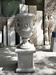 Fireplace column fountain marble stone sculpture carved