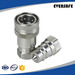 Carbon Steel Hydraulic Quick Release Coupling ISO 7241-A intnerchange