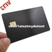 Custom PVC Card, VIP Membership Card, Business Card, Black Metal Card