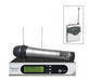 Sell UHF synthesized diversity dual channel wireless microphone