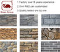 Decorative artificial stone veneer faux thin brick veneer panels wall