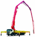Truck-mounted Concrete Pump and Placing Boom