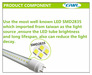 4ft led tube light with UL CUL certification